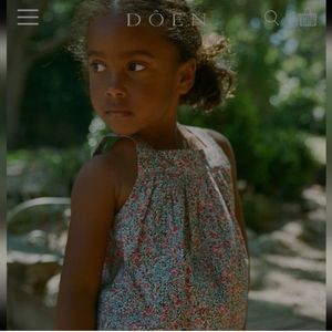 NWT DÔEN GERTIE JUMPSUIT IN PETIT JARDIN size 4 Doen